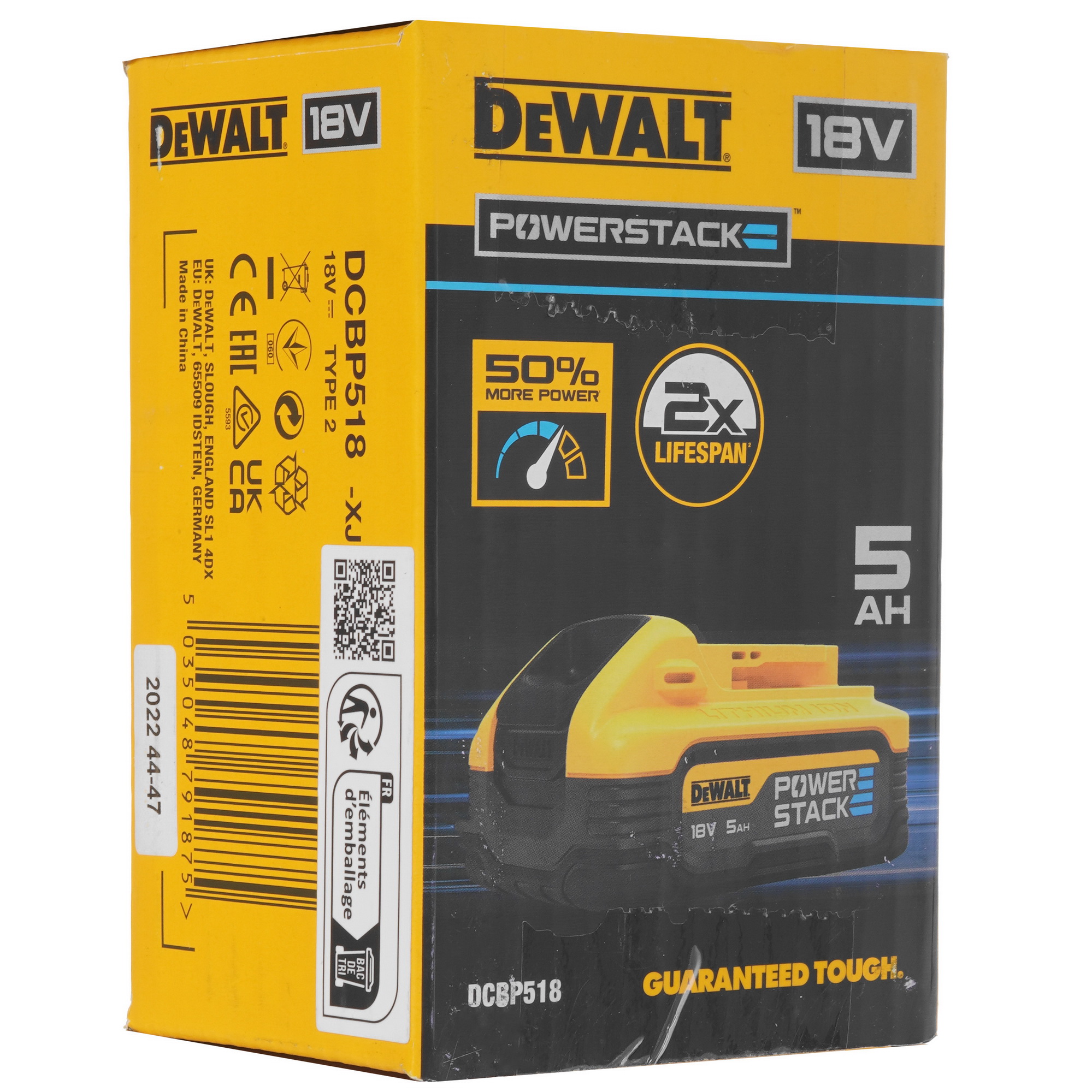 Аккумулятор DeWalt DCBP518 XR FLEXVOLТ 18/54V 5437888 STDN-0055381 - Вид №4