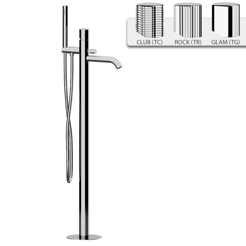 TG678 Смеситель для ванны DANIEL RUBINETTERIE Trilogy - Вид №1