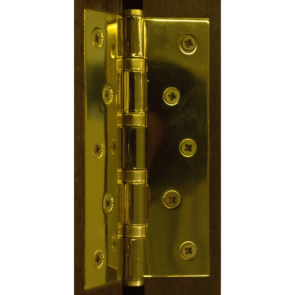 Петля универсальная Apecs 120x80x3 мм сталь цвет матовое золото STLM-2038821 - Вид №3