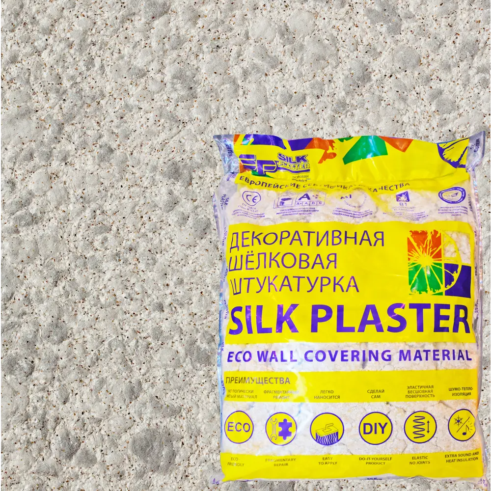Жидкие обои Silk Plaster Виктория 703 0.9 кг цвет серый STLM-2026358