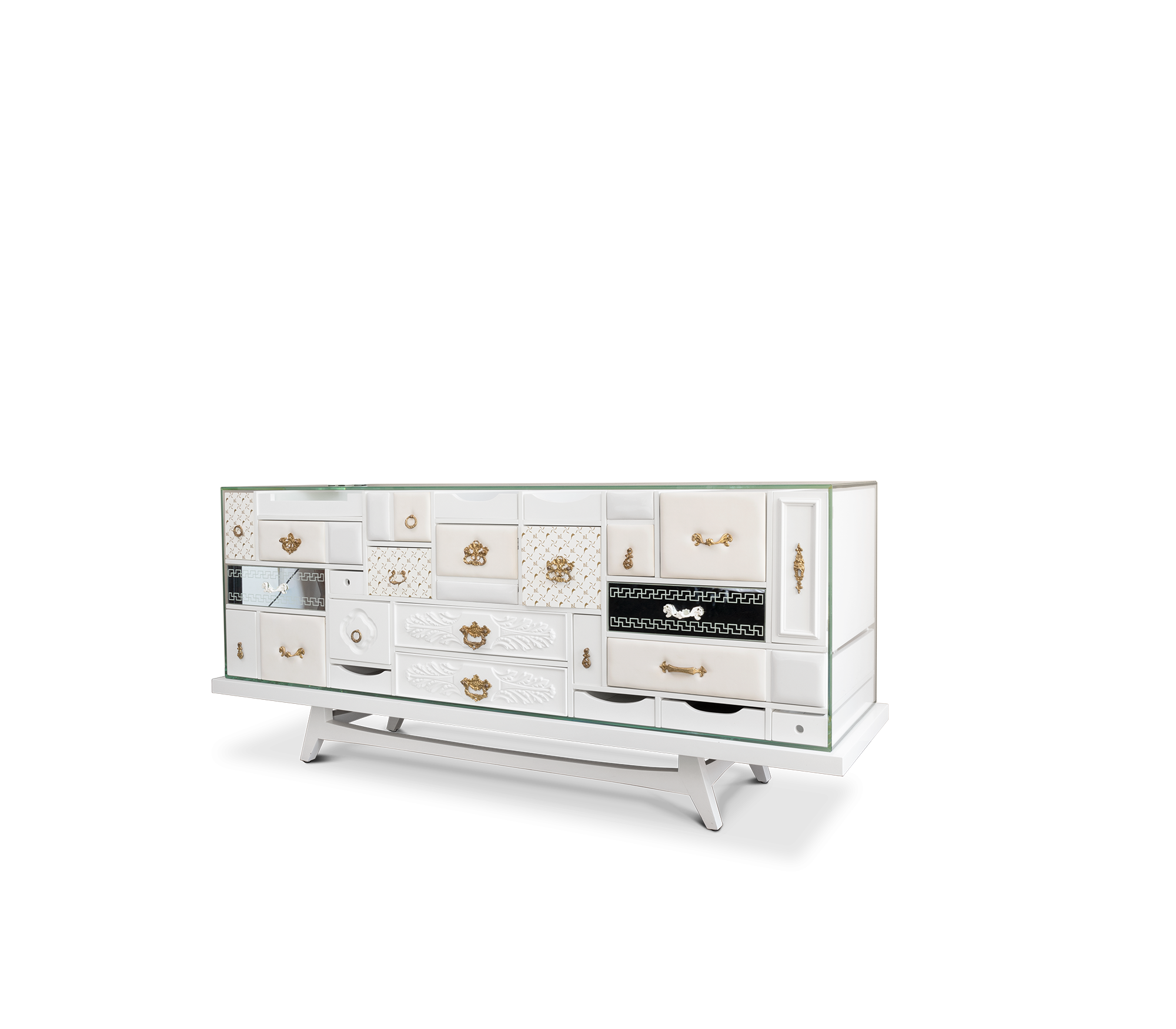 0-320 Буфет Mondrian белый  Boca Do Lobo  - Вид №1