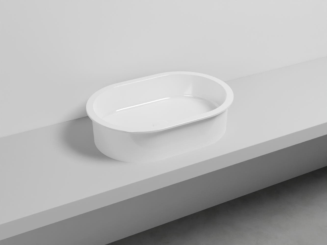 CALAO65-BL Раковина овальный Catino 65 cielo I Catini Ceramica Cielo