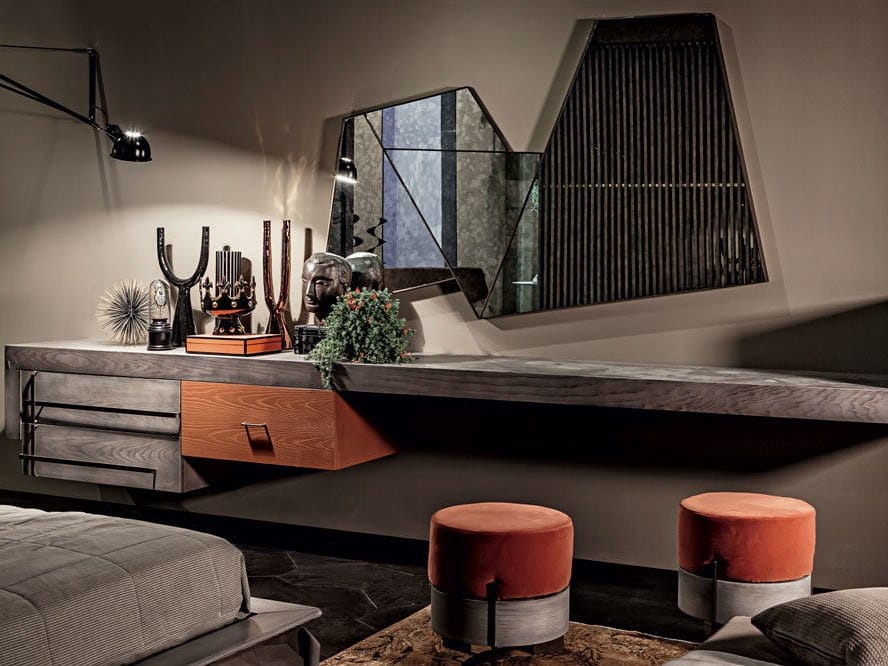 Круглый бархатный пуф Shake Mantis ARCH-00011108 - Вид №1