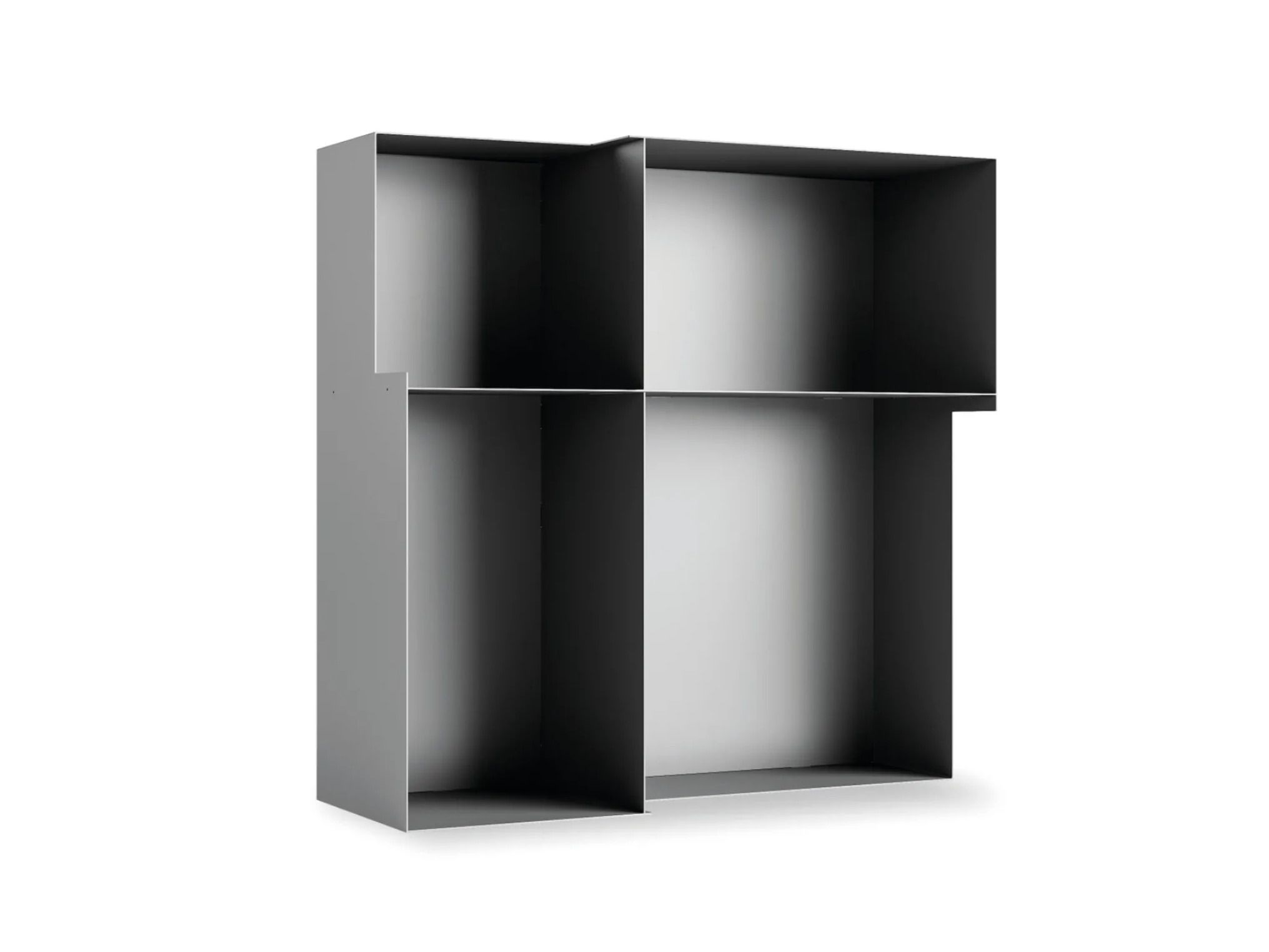 Модульный металлический книжный шкаф Ronda Design POLIS ARCH-00079988