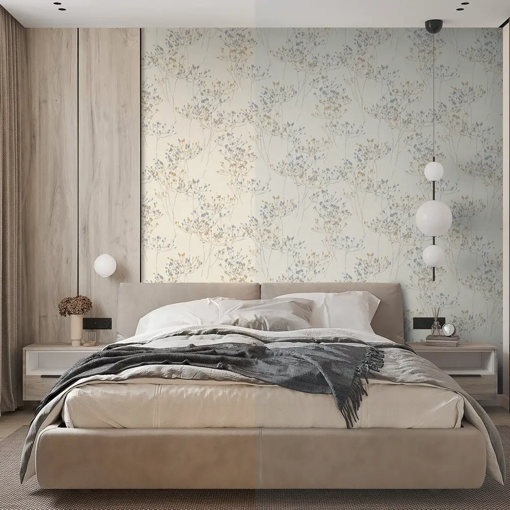 Обои флизелиновые Wallsecret Divina бежевые 1.06 м 8973-21 STLM-2077937 - Вид №5