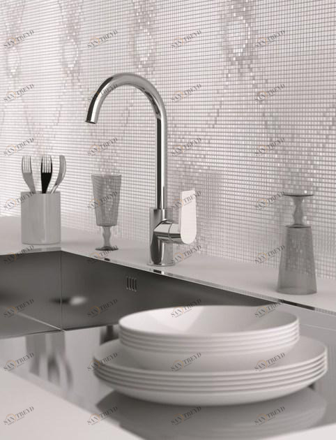 Remer Rubinetterie Кухонный смеситель, однорычажный, с высоким поворотным изливом Dream D 72
