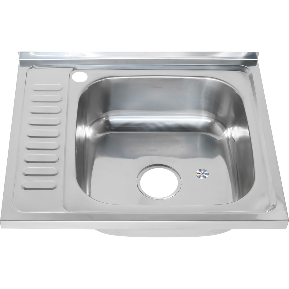 Мойка 6050 R MELANA 0,4/160 накладная прямоугольная (127 t R*20) 127 t R (*20) - Вид №1