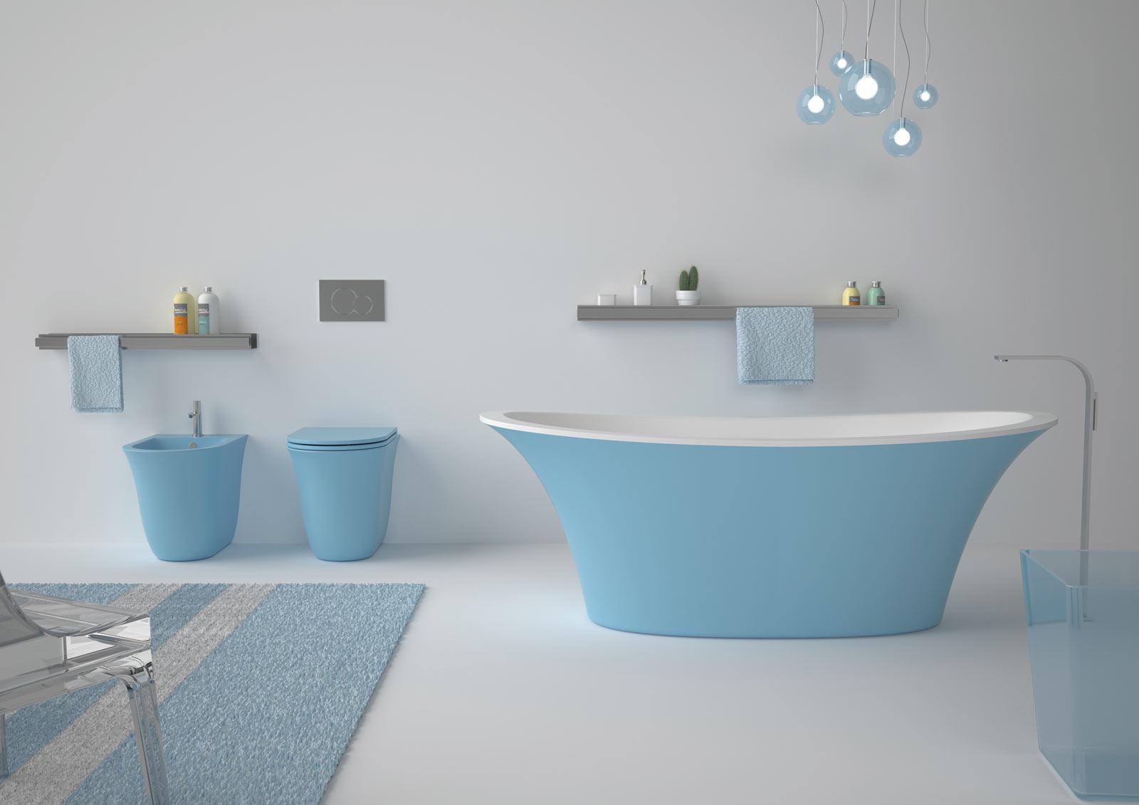 FLWC012 Напольный унитаз приставной GSG CERAMIC Flut - Вид №7