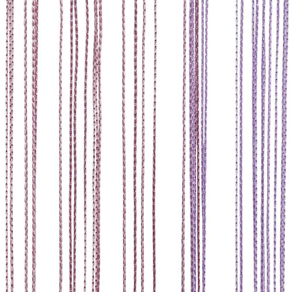 Штора нитяная Inspire, 150х280 см, цвет розовый/фиолетовый STLM-2166067 - Вид №2
