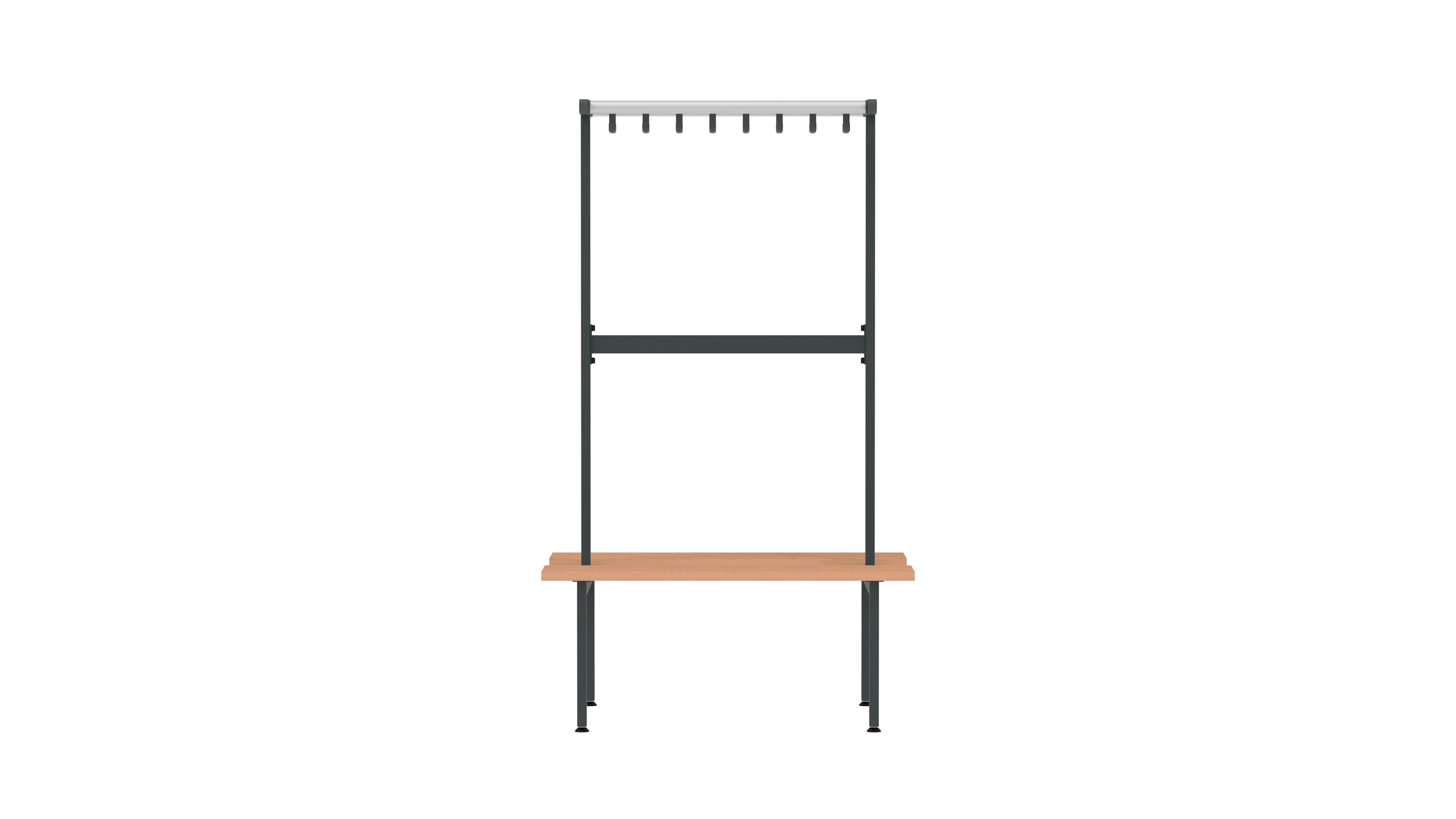 Стальная и деревянная скамейка для спортивных сооружений FUNCTIONALS Tertio ARCH-00028620 - Вид №5