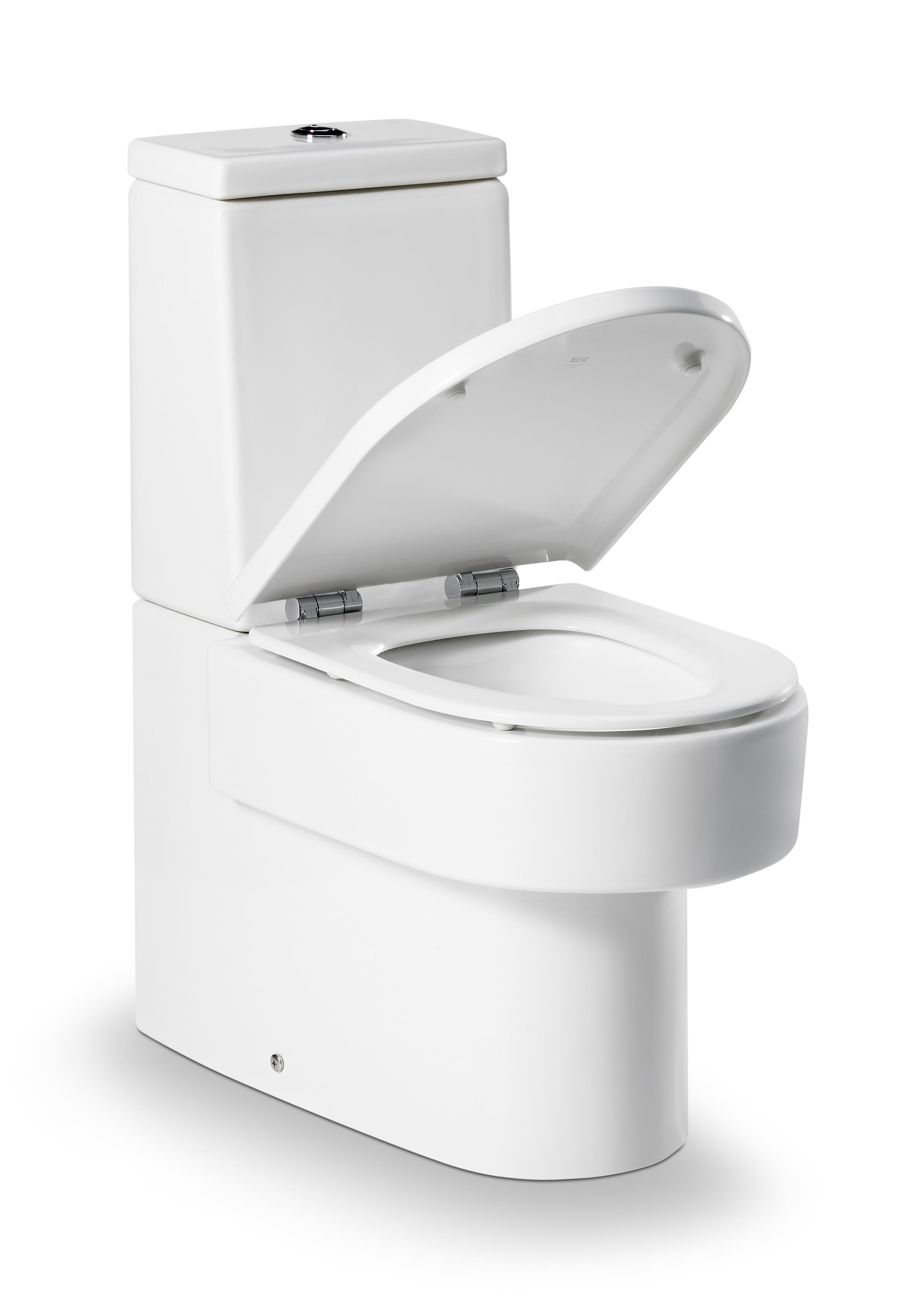 A801562004 Крышка и сиденье для унитаза с амортизирующим опусканием ROCA Happening  - Вид №2