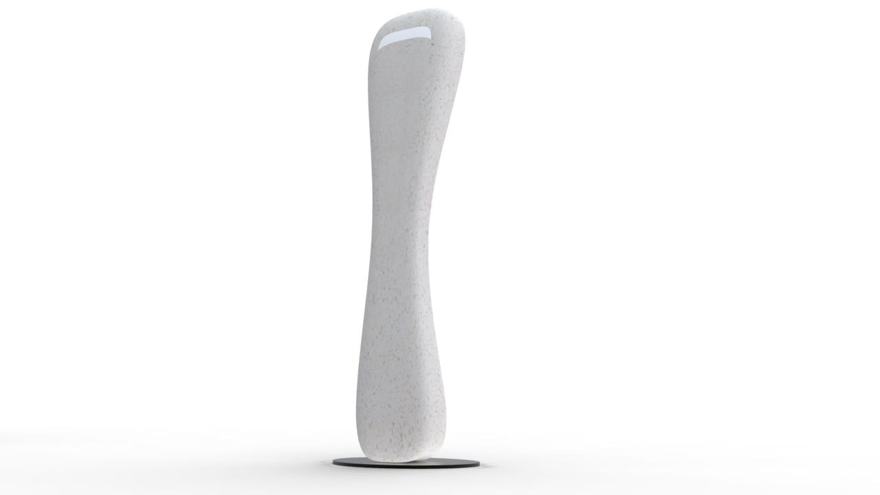 Реконструированный каменный столб / пепельница для общественных мест Viscio Urban Design TWIRLY ARCH-00018400 - Вид №1