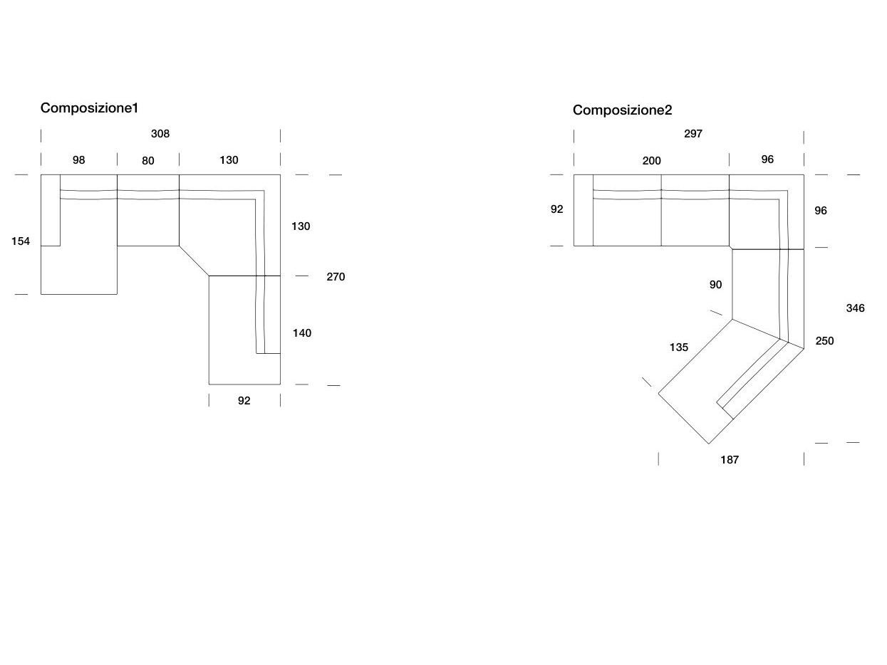 Модульный диван Former In Italia Стив ARCH-00038536 - Вид №7