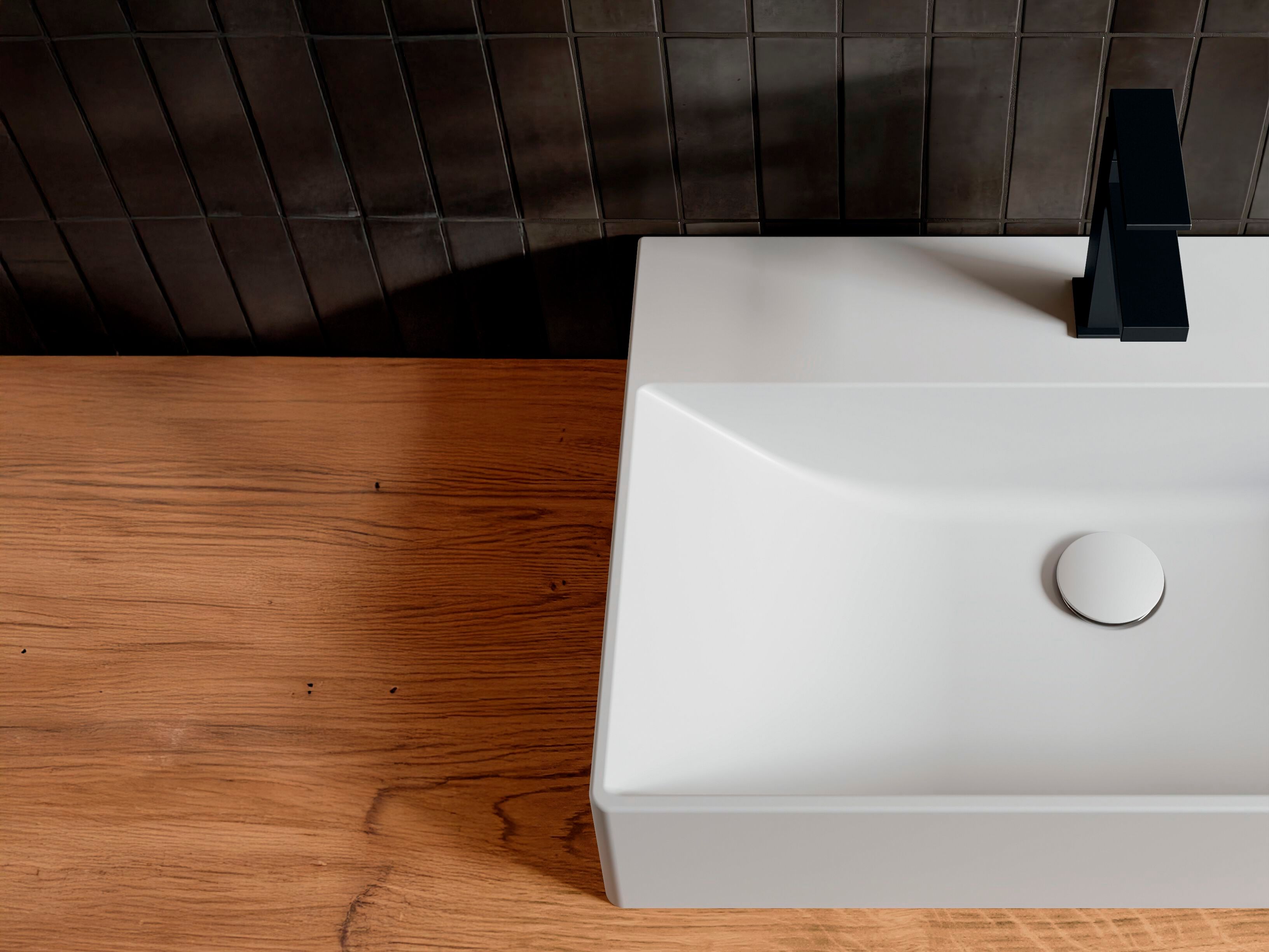 Прямоугольная столешница из Duratek Elleci Bath ARCH-00082246 - Вид №2