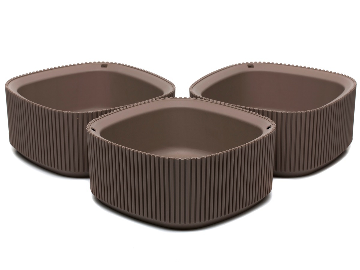 Горшок для цветов Melo 1.8L Brown NAVAKO 16010 - Вид №3