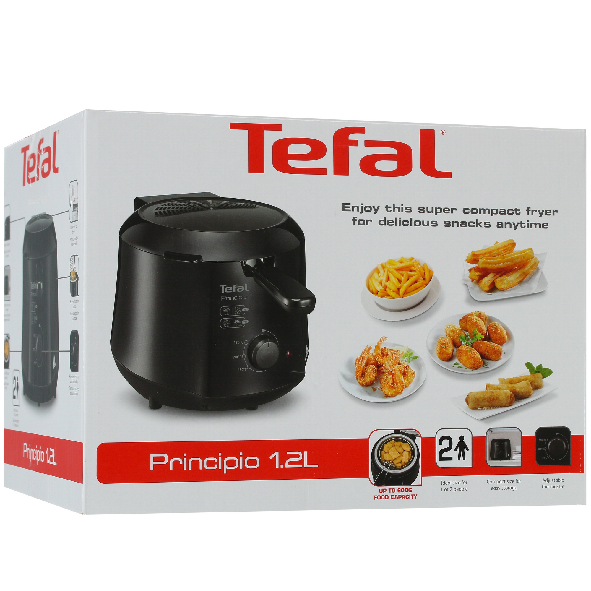 5011499 Фритюрница Tefal Principio FF230831 черный STDN-0098176 - Вид №9