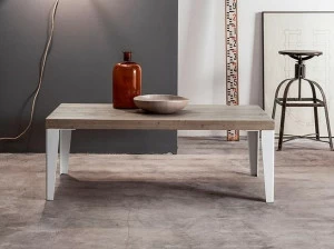 Devina Nais Прямоугольный журнальный столик из массива дерева Wood