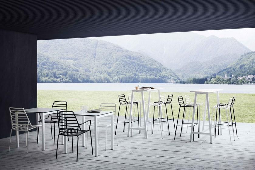 GABER Садовый стул из окрашенного металла Link sun-id-1370287 - Вид №3