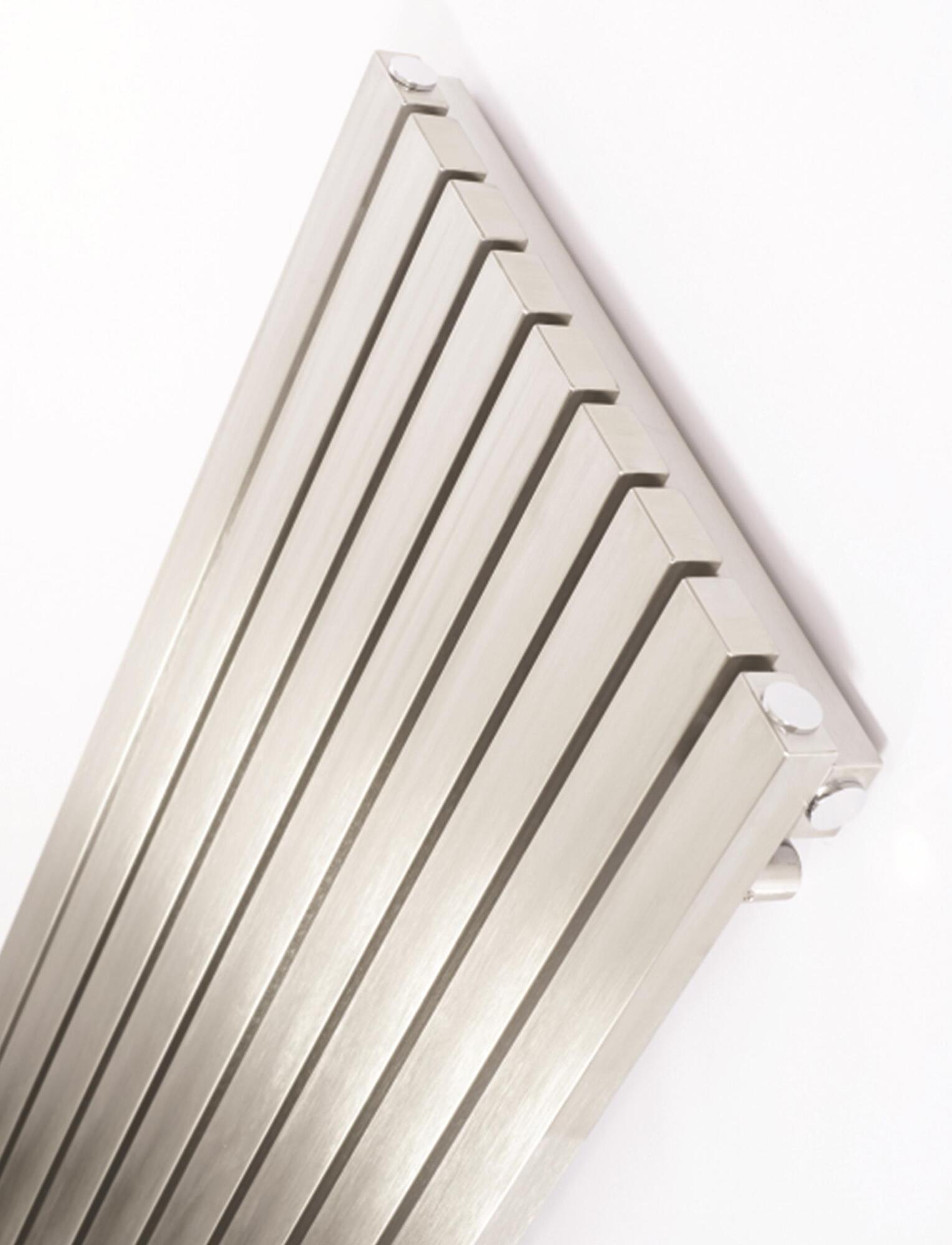 Радиатор Hammam DOMINO Stainless steel radiator комбинированный; электрический или водяной Сталь  - Вид №3