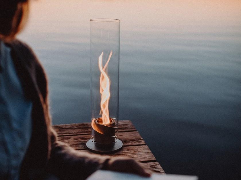 höfats Отдельностоящий камин из боросиликатного стекла на биоэтаноле Spin sun-id-1507444 - Вид №7