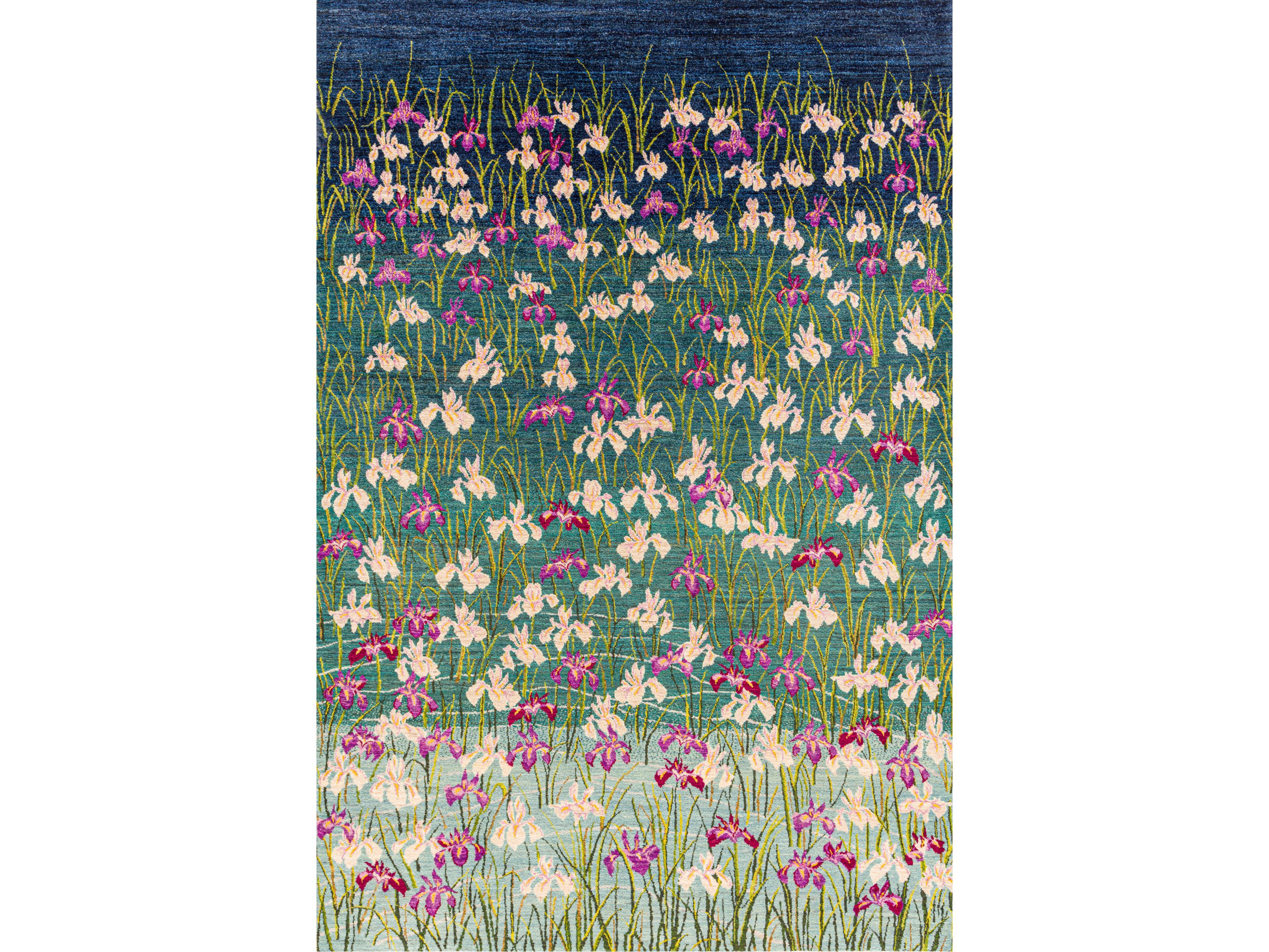 Прямоугольный шерстяной ковер Zollanvari Flower Meadow-Designer ARCH-00033753 - Вид №1