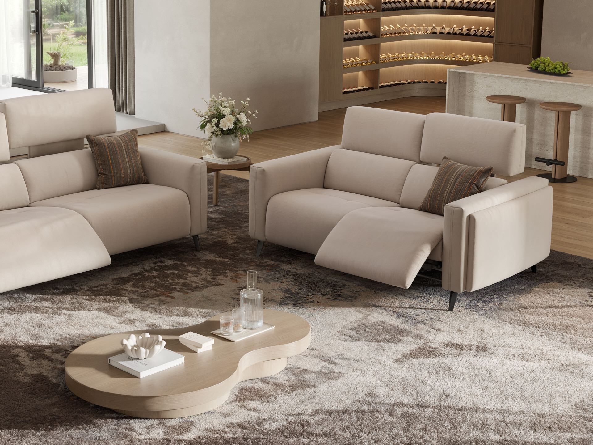 2-местный тканевый диван Sofanella Avella ARCH-00146131 - Вид №5