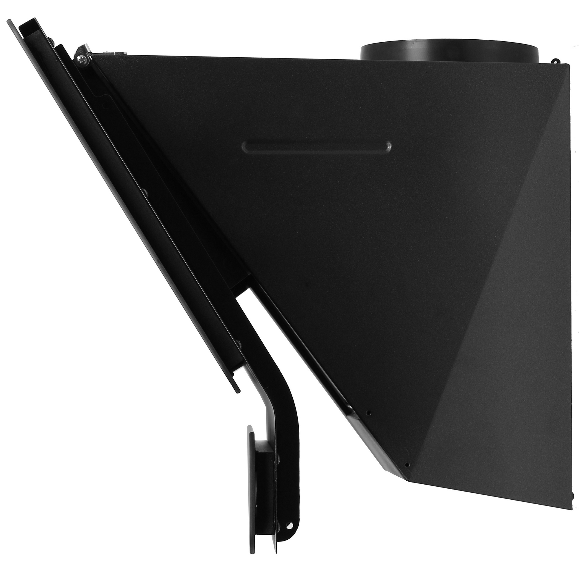 9046665 Вытяжка наклонная KRONA SATURN 600 DN BLACK 4S черный/черный STDN-0088386 - Вид №3