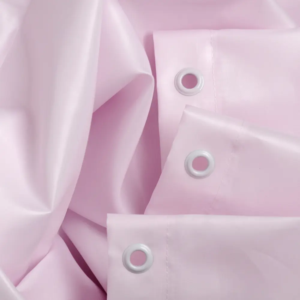Штора для ванны Brillar pink, 180х200 см, полиэстер, цвет розовый WESS STLM-2015674 - Вид №2