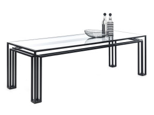 Прямоугольный Хрустальный стол