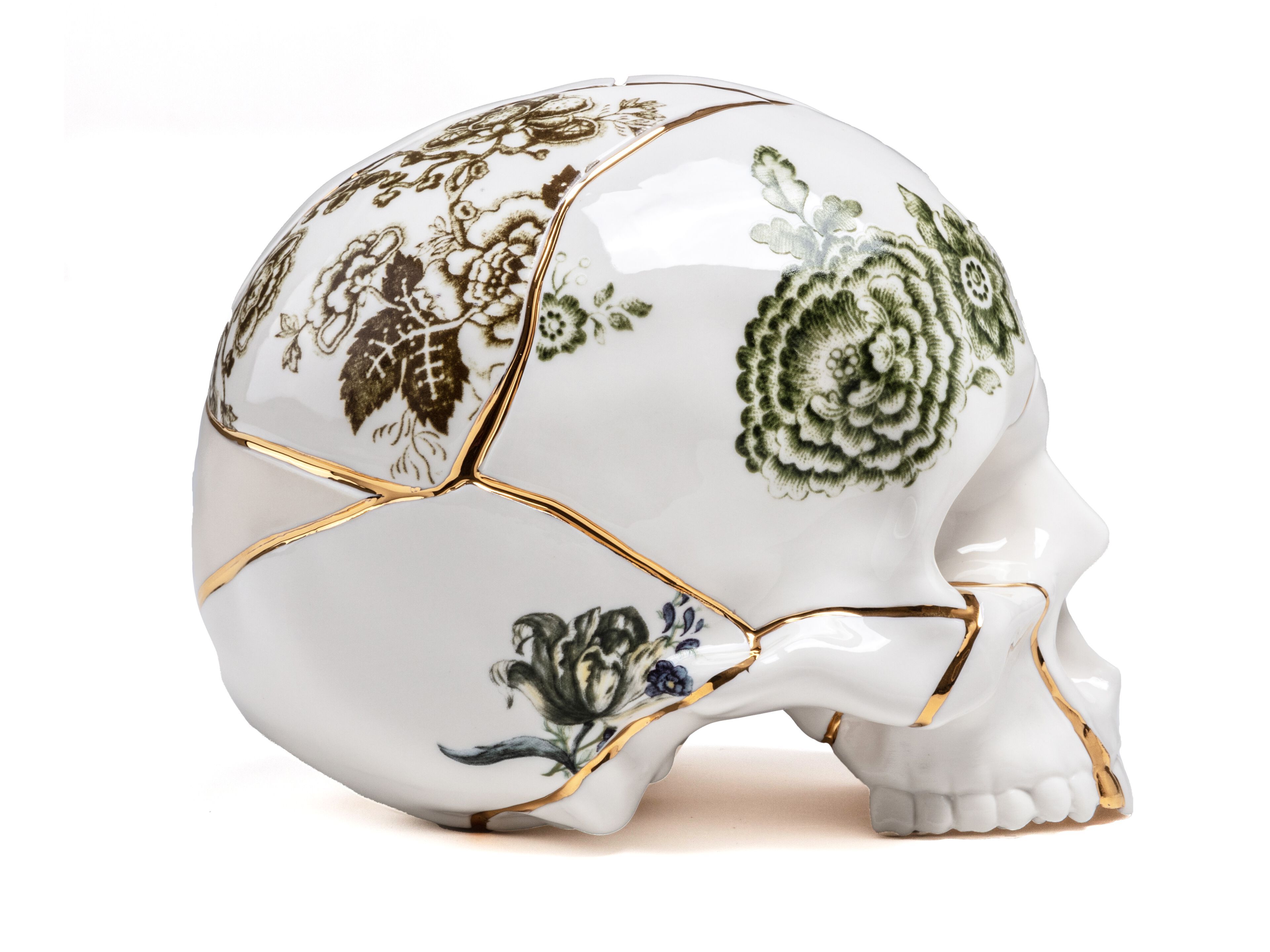 Фарфоровый череп Seletti Kintsugi ARCH-00018092 - Вид №1