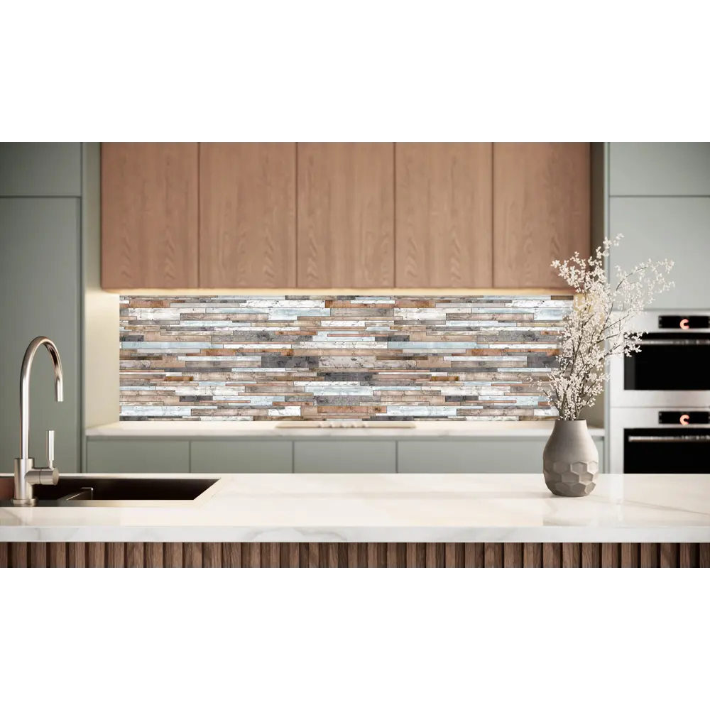 Santreyd Панель ПВХ «Шале» для влажных помещений 960×485 мм 82562006 STLM-0030029 - Вид №3