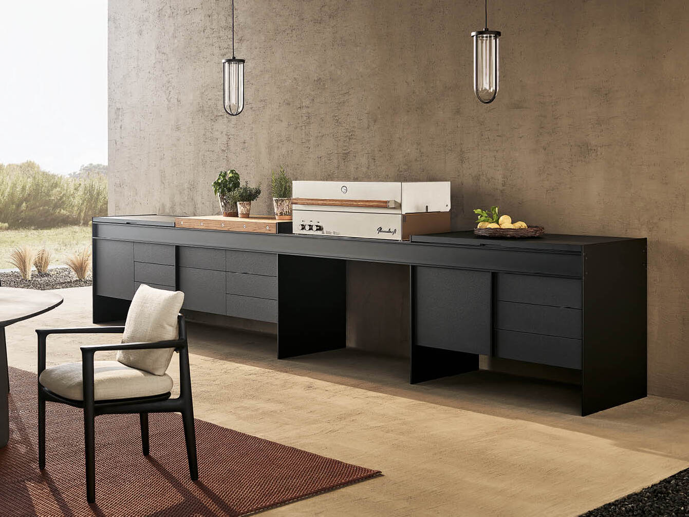 Кухня на открытом воздухе Poliform LAND ARCH-00117985