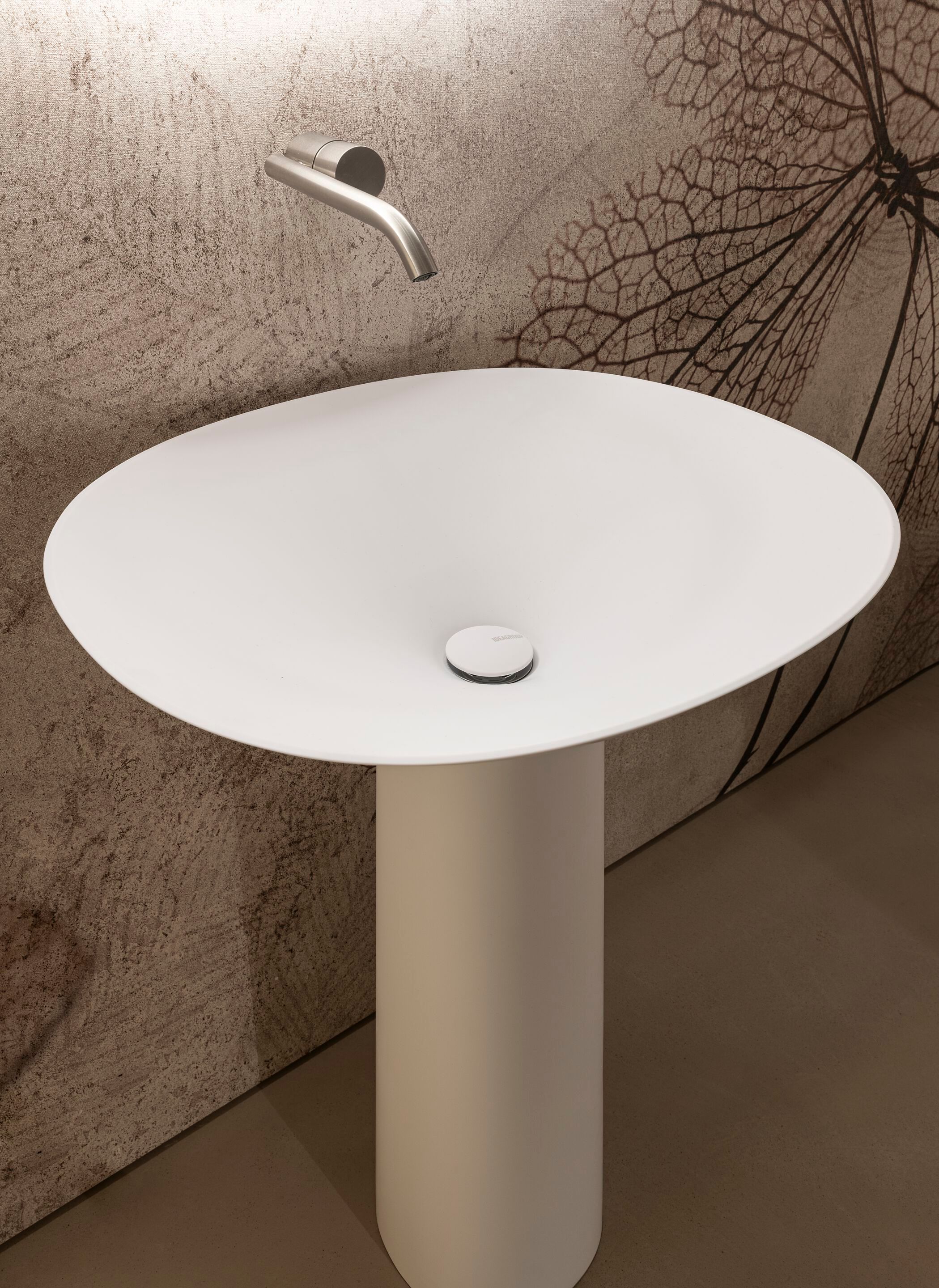 Отдельно стоящая раковина из Cristalplant® Ideagroup ROYAL ARCH-00087374 - Вид №1