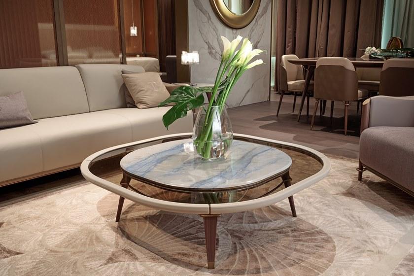 Turri Журнальный столик квадратный Melting light sun-id-1356410 - Вид №1