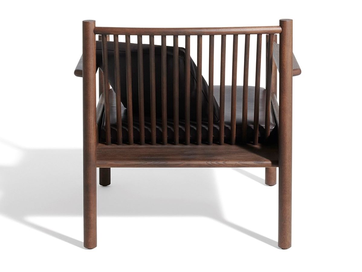 Кресло из ясеня и кожи с подлокотниками DE PADOVA Ava ARCH-00031083 - Вид №5