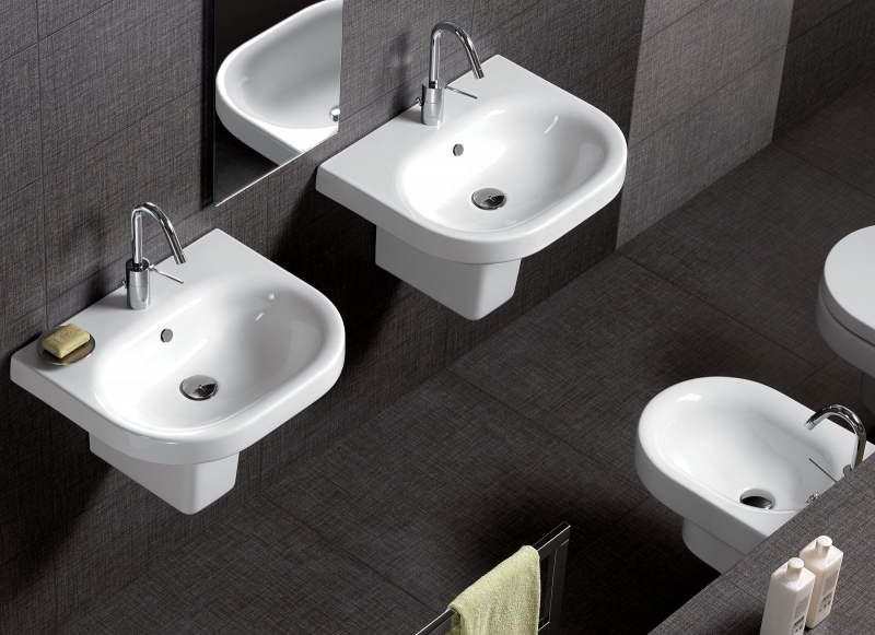 YXBL01 Умывальник Daytime 55 Hatria  - Вид №1