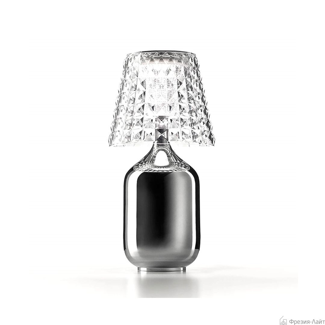 Studio Italia Design VALENTINA CORDLESS 166007 chrome лампа настольная 119038