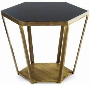 MARIONI Низкий хрустальный журнальный столик для гостиной Ray 02830a/m