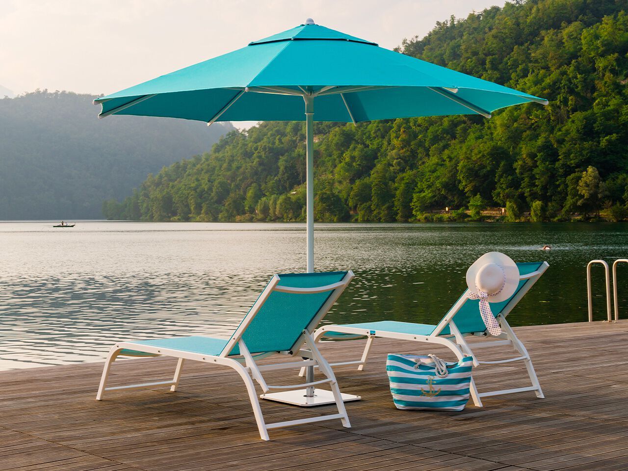 Анодированный алюминиевый откидной садовый шезлонг Crema Outdoor ULISSE DESIGN ARCH-00149522