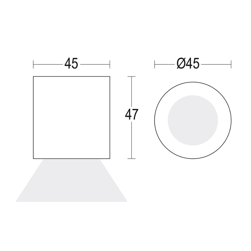 MaxiPunto RD Ghidini Punto C RD .05 Темно-Cерый (Матовый)  - Вид №1