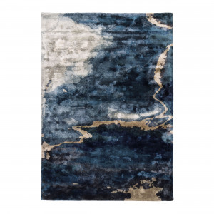 2000983236579 Ковер ESCAPE Blue (C1198) CARPET DECOR Handmade