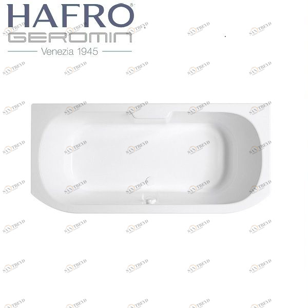 Ванна встраиваемая с аэромассажем DUO 170 см 2DUA1D5W Gruppo Geromin