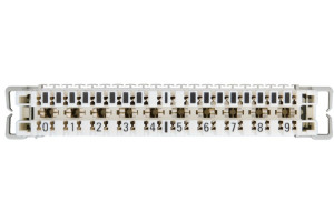 15896219 Плинт 10 пар крепление под кронштейн, белый, 10шт NMC-PL10-DU-10 NIKOMAX