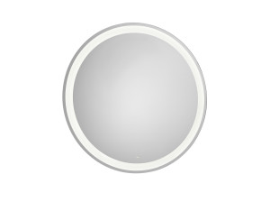 Круглое зеркало со встроенным настенным освещением