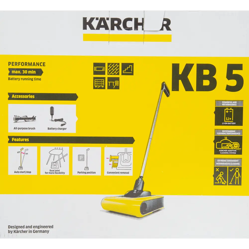Электровеник Karcher KB 5 универсальный STLM-2085687 - Вид №7
