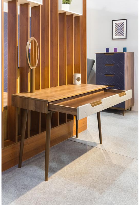 1438 Стол туалетный Сканди Грей R-HOME 4003454h_Грей + 400345h_Грей - Вид №2