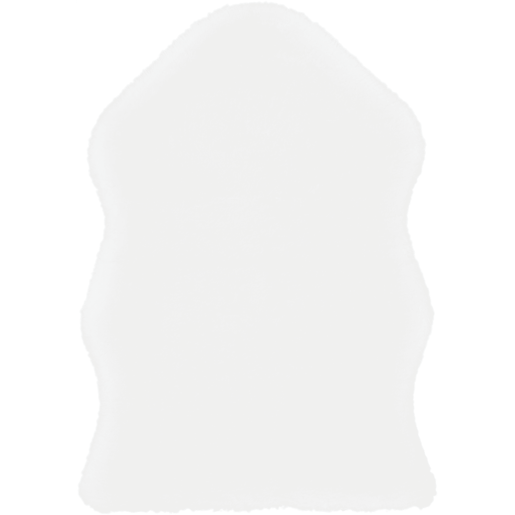 81979450 Шкура искусственная цвет белый 55х80 см Santreyd 