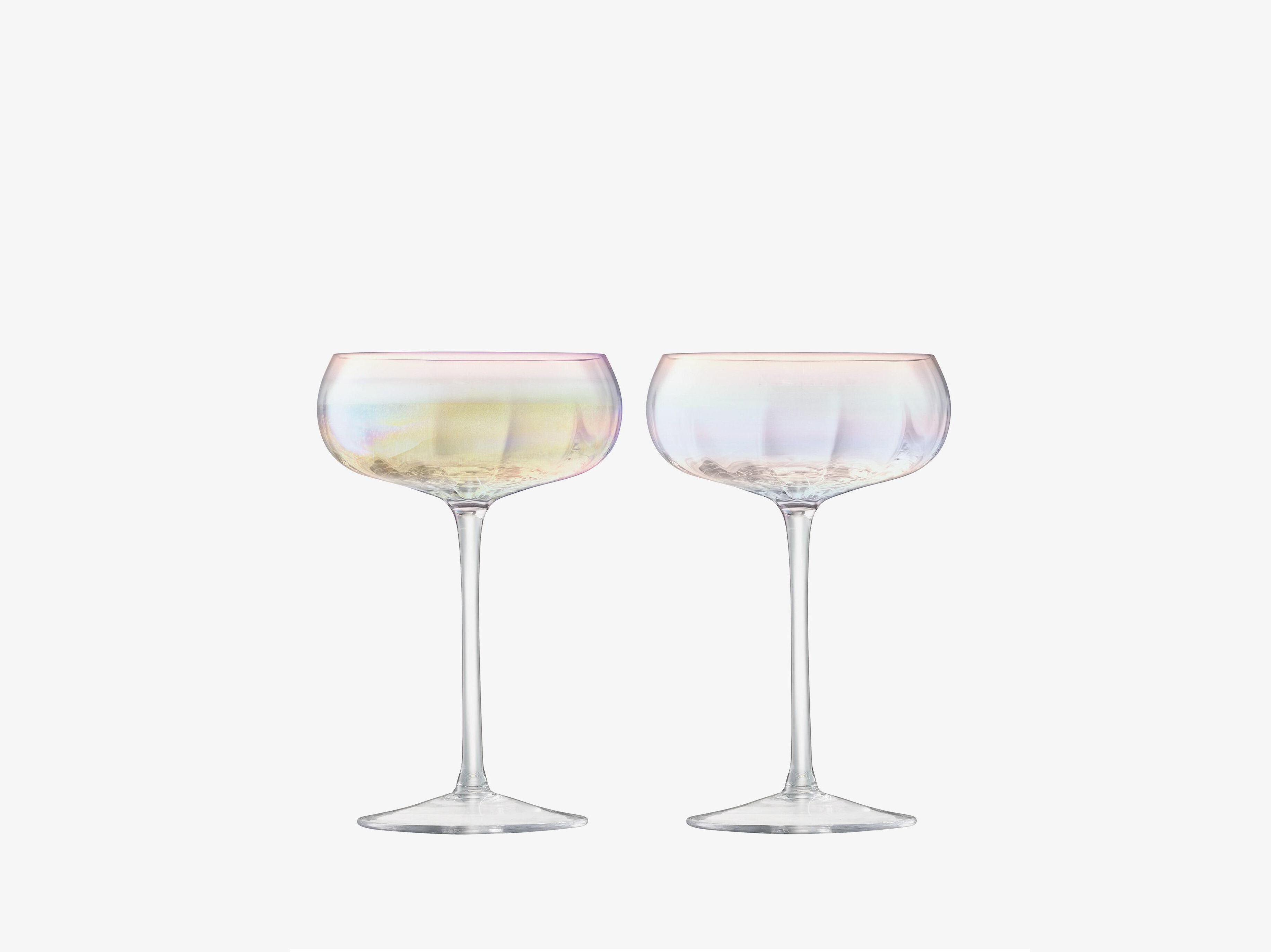 Набор бокалов для вина из дутого стекла - 300 мл LSA Pearl ARCH-00028118