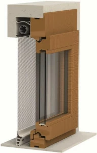 Mv Line Встраиваемая вертикальная москитная сетка Uragano