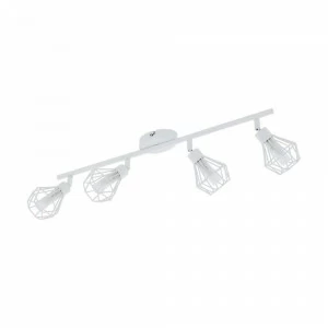 Спот потолочный светодиодный на 4 лампы белый Zapata 98051 EGLO ZAPATA 00-3891421 Белый